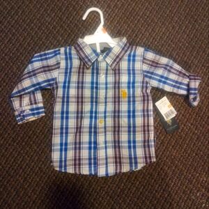 Polo button up shirt